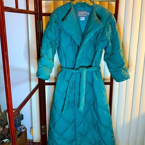 Full Length Down Coat/Robe - Picture 1 of 6